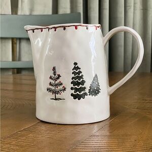 Potter's Studio Christmas Pitchers